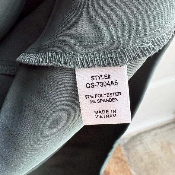 NWOT Zenana Heavy Woven Span Crop Tee & Skirt Set in Teal Size Small - Picture 8 of 12